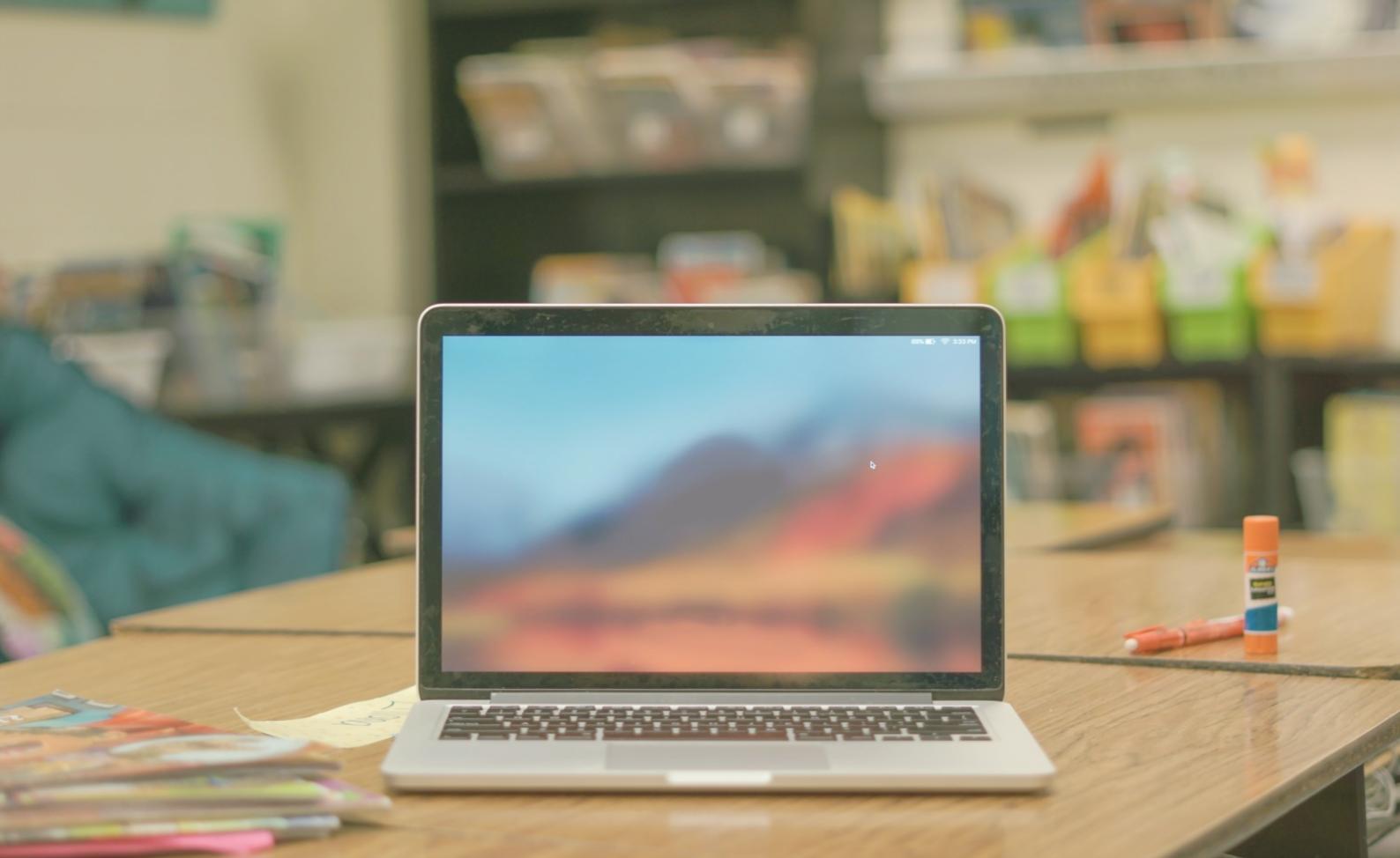 Level-Design-Ansicht einer spielbaren Umgebung mit Beleuchtung